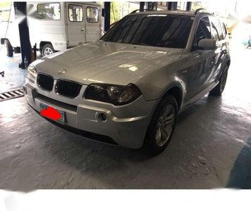 BMW X3 3.0 Gas V6 AT Silver SUV For Sale