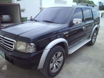 Ford Everest 2006 AT Black two tone