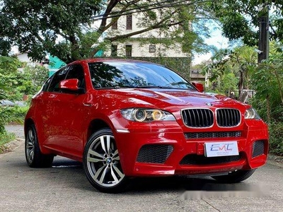 Red Bmw X6 M 2011 for sale in Quezon City