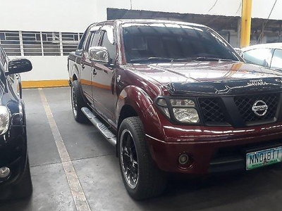 Red Nissan Frontier 2009 Automatic Diesel for sale