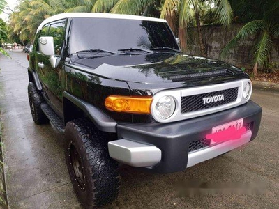 Sell Black 2013 Toyota Fj Cruiser at 10000 km in Cebu City