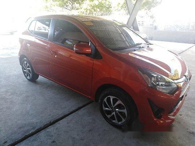 Sell Orange 2018 Toyota Wigo at 5000 km for sale
