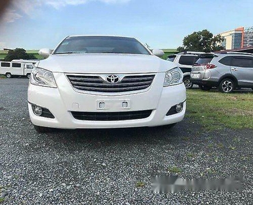 Sell White 2008 Toyota Camry at Automatic Gasoline at 85000 km for sale