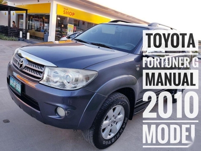 Toyota Fortuner G 4X2 Manual 2010 for sale
