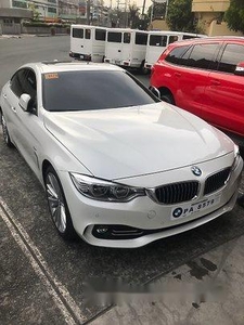 White Bmw 420D 2017 at 9200 km for sale