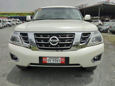 White Nissan Patrol 2016 at 12000 km for sale