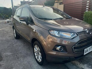 Brown Ford Ecosport 2014 for sale in Bacolod