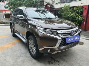 Brown Mitsubishi Montero 2017 for sale in Quezon