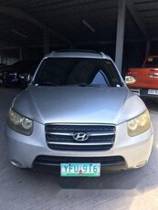 Grey Hyundai Santa Fe 2008 for sale in Quezon City