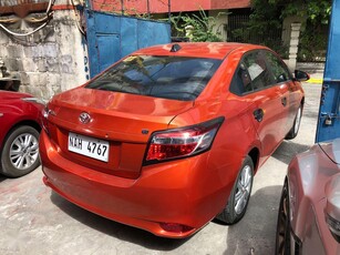 Orange Toyota Vios 2017 for sale in Makati