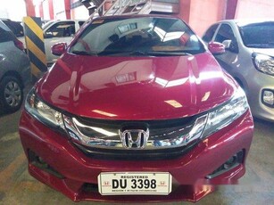Red Honda City 2017 for sale in Quezon City