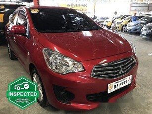 Red Mitsubishi Mirage g4 2018 for sale in Manual