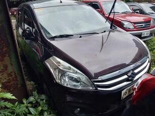 Red Suzuki Ertiga 2018 Manual Gasoline for sale