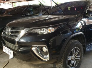 Sell Black 2017 Toyota Fortuner in Quezon City