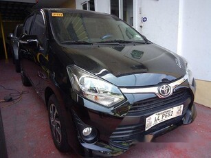 Sell Black 2018 Toyota Wigo Automatic Gasoline at 11282 km