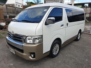 Sell Pearl White 2016 Toyota Hiace in Pasig