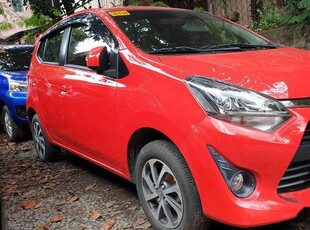 Sell Red 2019 Toyota Wigo Automatic Gasoline at 5800 km