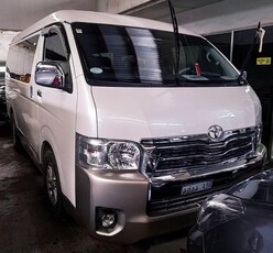 Sell White 2018 Toyota Hiace Super Grandia in Quezon City