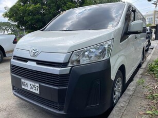 Sell White 2020 Toyota Hiace in Quezon City