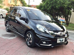Selling Black Honda Mobilio 2015 MPV in Pasig