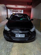 Selling Black Hyundai Accent 2015 in Pasig