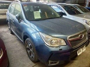 Selling Blue Subaru Forester 2014 at 62000 km
