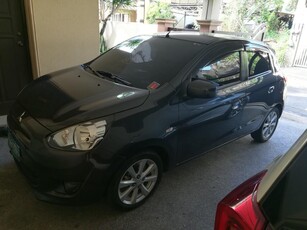 Selling Grey Mitsubishi Mirage 2013 in Quezon City