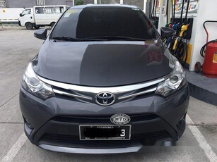 Selling Grey Toyota Vios 2016 Manual Gasoline at 43000 km