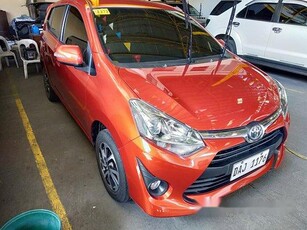 Selling Orange Toyota Wigo 2019 Automatic Gasoline