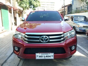 Selling Red Toyota Hilux 2017 in Makati
