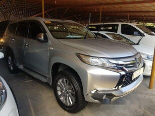 Selling Silver Mitsubishi Montero Sport 2018 Automatic Diesel