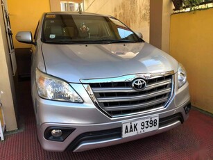 Selling Silver Toyota Innova 2015 in Baguio