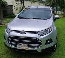 Silver Ford Ecosport 2017 at 9000 km for sale