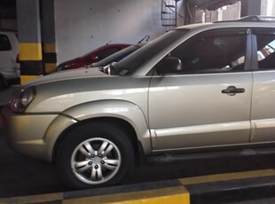 Silver Hyundai Tucson 2007 for sale in Automatic