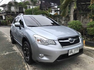 Silver Subaru Xv 2015 for sale in Quezon City