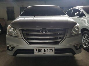 Silver Toyota Innova 2015 for sale in Quezon City