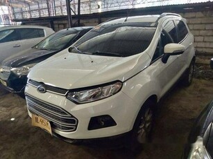 White Ford Ecosport 2016 at 30000 km for sale