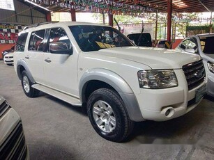 White Ford Everest 2007 Manual for sale