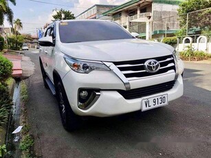 White Toyota Fortuner 2017 at 22000 km for sale