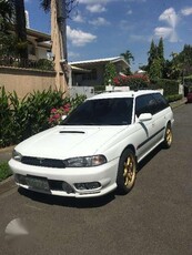 1998 Subaru Legacy Wagon AT White For Sale