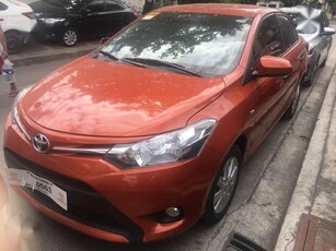 2017 Toyota Vios 1.3 E Orange Manual Transmission for sale