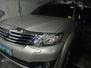 Toyota Fortuner 2012 G Diesel Manual Limited edition for sale