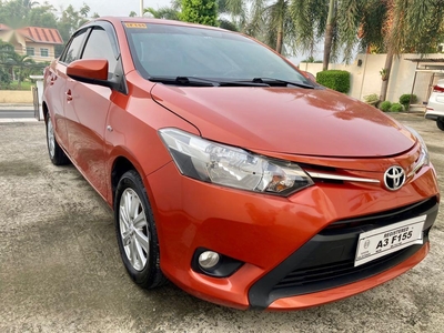 Selling Orange Toyota Vios 2018 in Taal