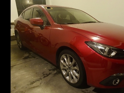 Selling Red Mazda 3 2015 Sedan in Parañaque