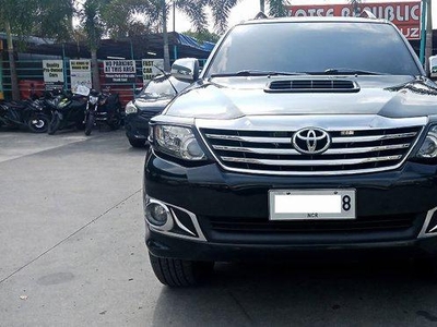 Black Toyota Fortuner 2014 Automatic Diesel for sale
