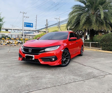Red Honda Civic 2016 for sale in Pulilan
