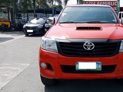 Red Toyota Hilux 2013 Manual Diesel for sale