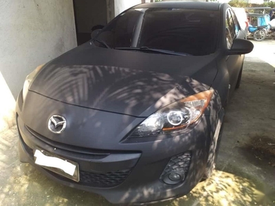 Selling Black Mazda 3 2012 Automatic Gasoline in Angat
