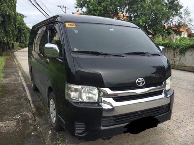 Selling Black Toyota Hiace 2015 in Bulacan