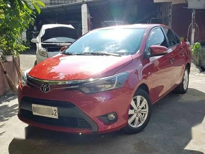 Selling Red Toyota Vios 2016 in Meycauayan